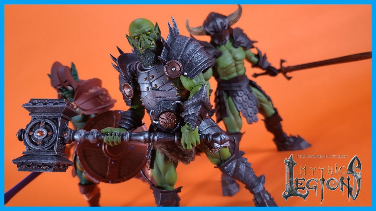 Four Horsemen Studios Mythic Legions Arethyr Wave VORTHOGG Action Figure Review