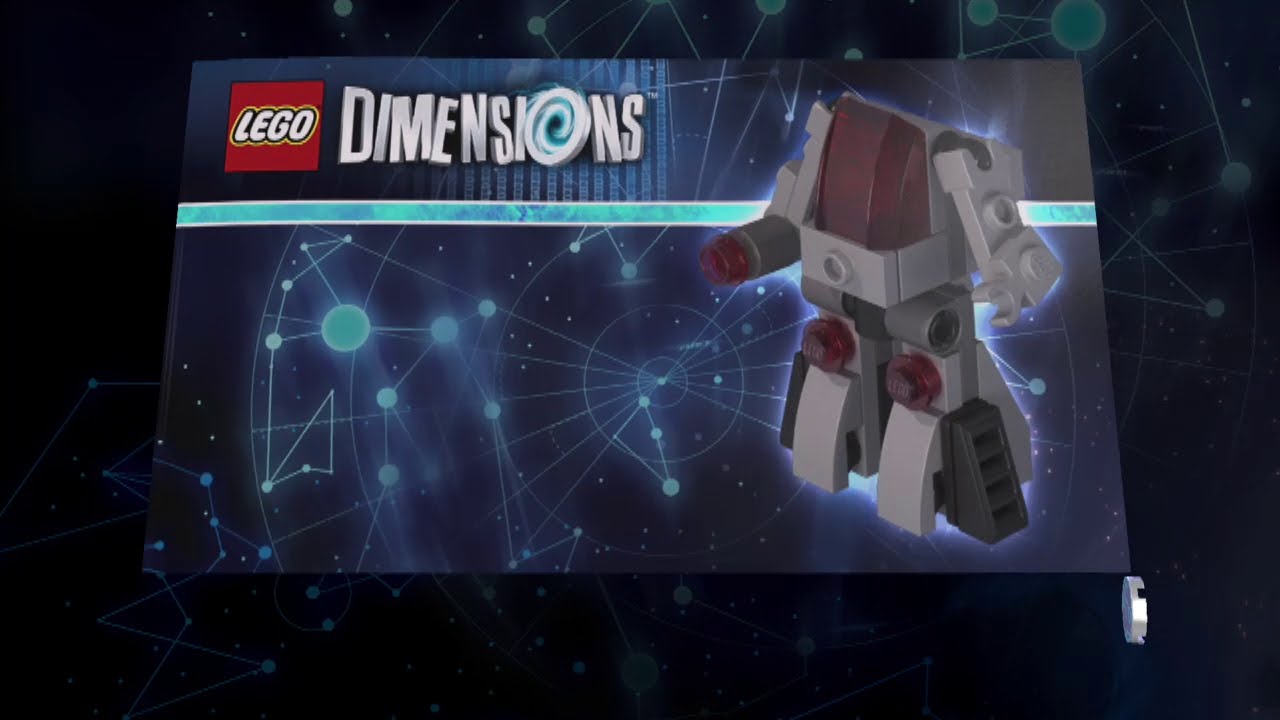 Lego Dimensions Cyborg Vehicle Instructions - Cyber-Guard, Cyber-Wrecker, Laser Robot Walker