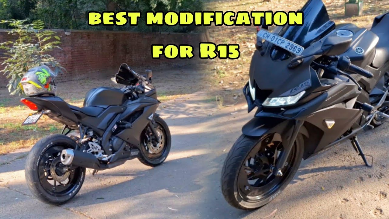 best modification for Yamaha R15 | top 5 best modification of Yamaha r15s | look hi Badal Dala🫢 |
