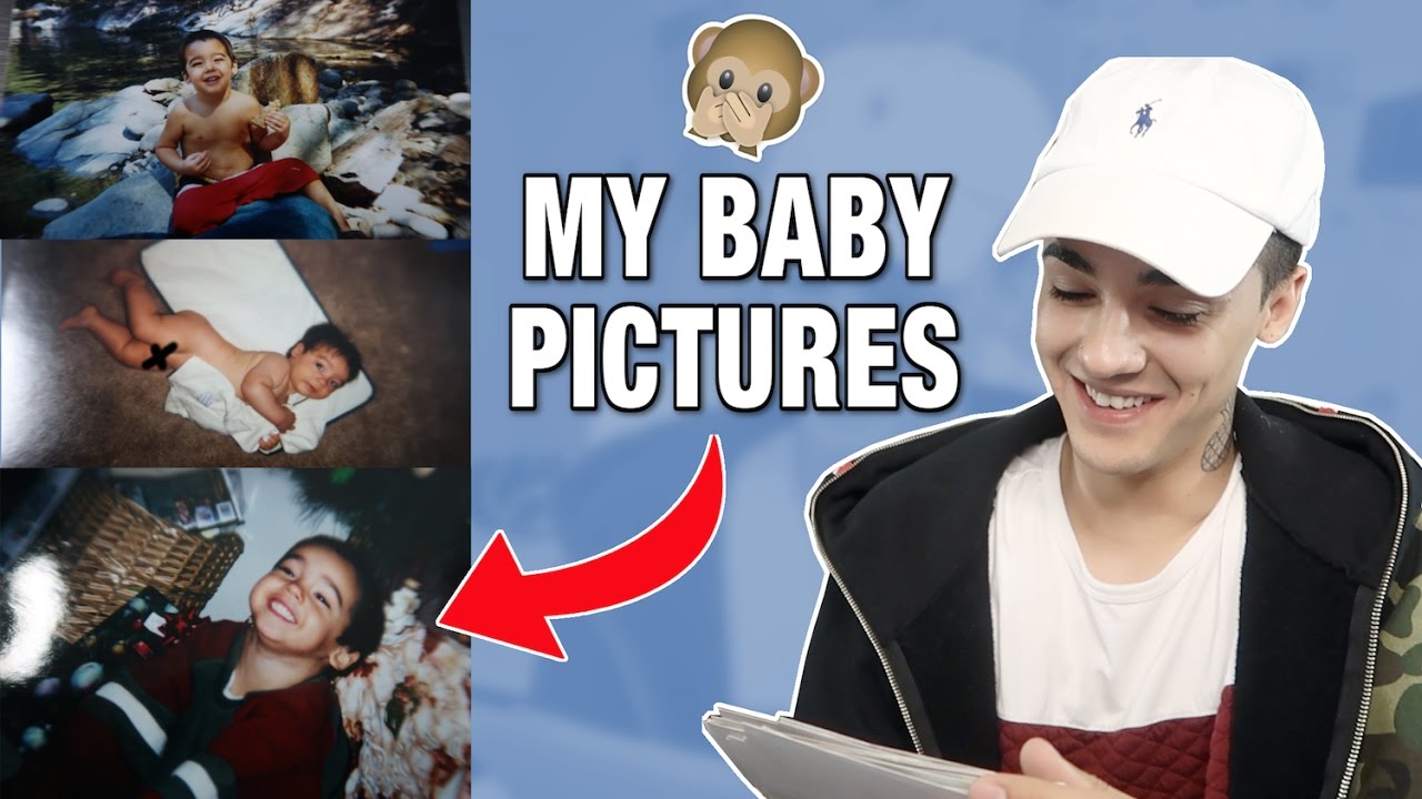 REACTING TO MY BABY PICTURES!