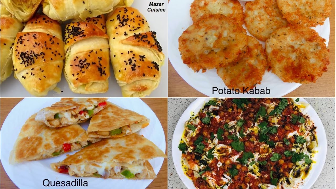 4 Delicious Food With Minimal Ingredients چهارغذای لذیذ که موادش در همه اشپزخانه ها موجود است Ramzan