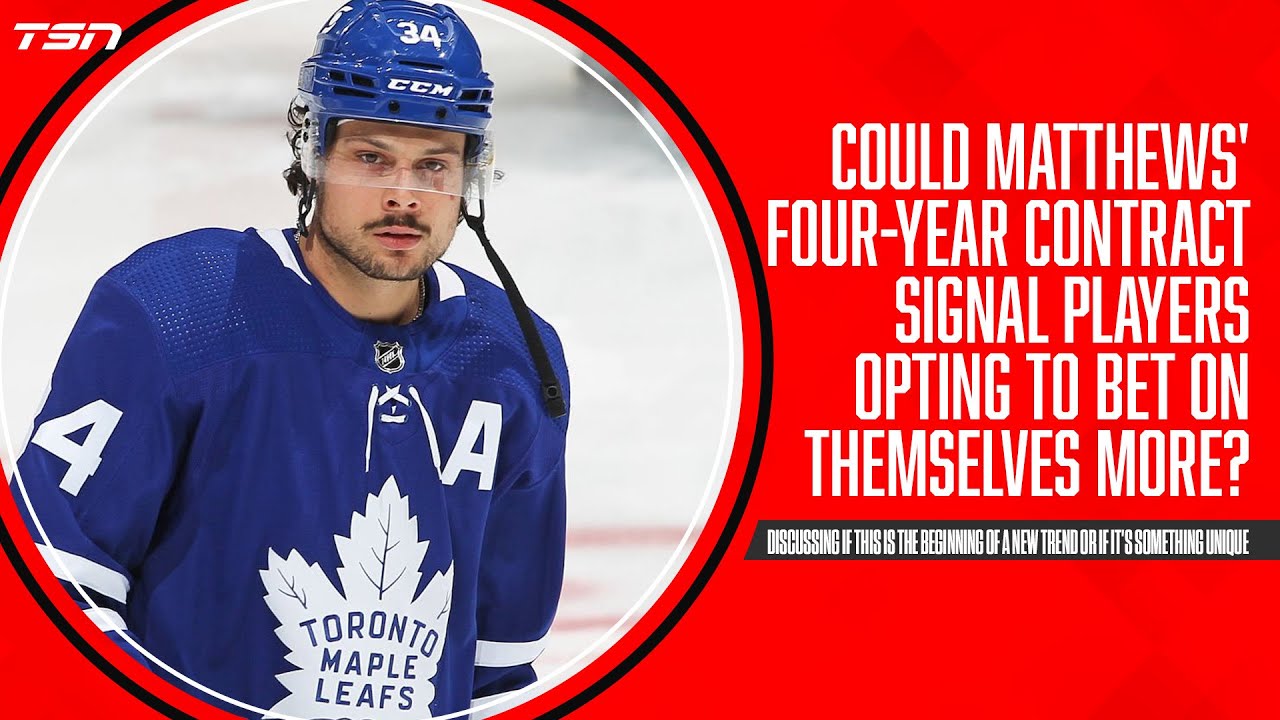 Could Matthews' four-year contract signal players opting to bet on themselves more?