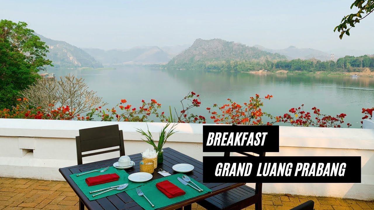 Breakfast at The Grand Luang Prabang Hotel, Luang Prabang, Laos