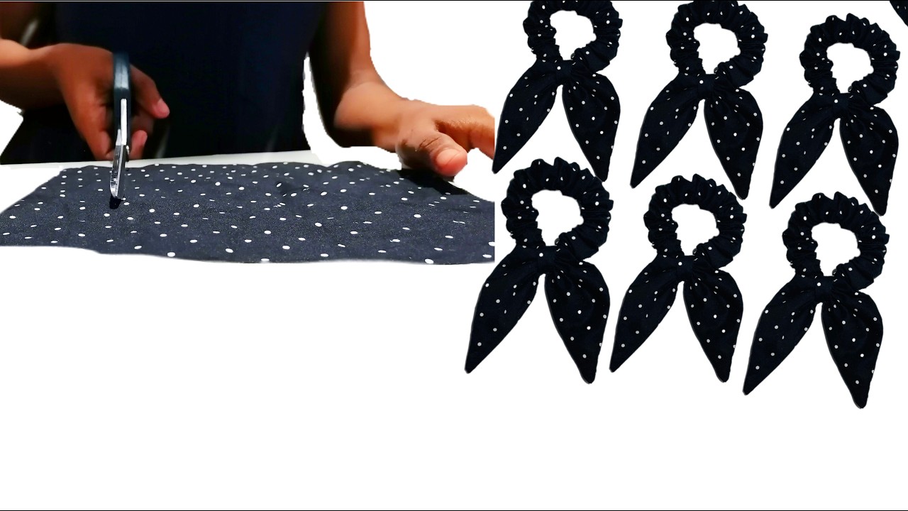 You won't believe it! I made 50 pairs and SOLD everything | How to Make Hair Band From Cloth.