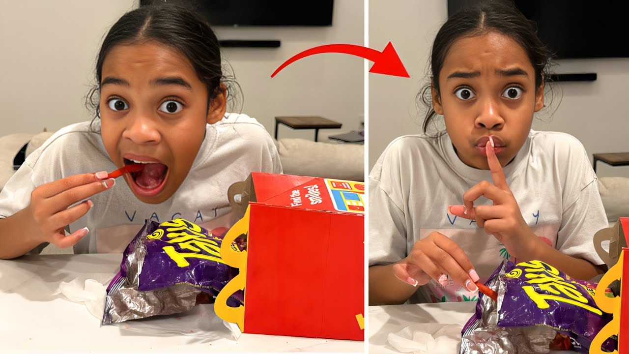 Girl SNEAKS TAKIS And MCDONALD’S, She Instantly Regrets It