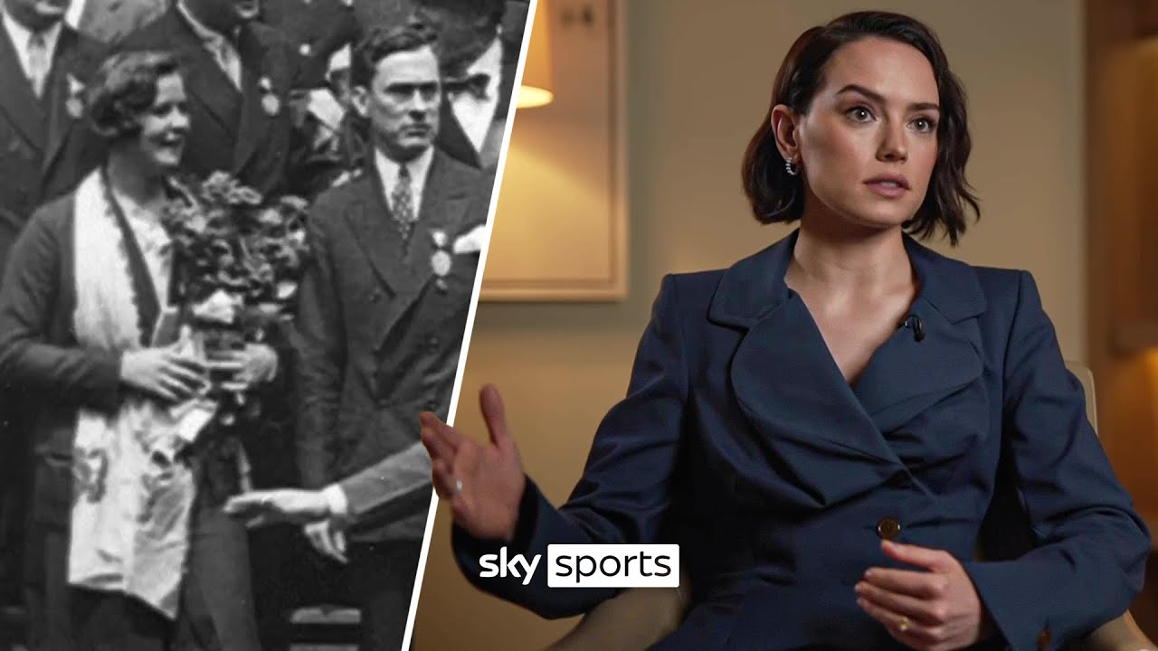 Daisy Ridley on the TRUE STORY of the first woman to swim the English Channel 🏊‍♀️🌊