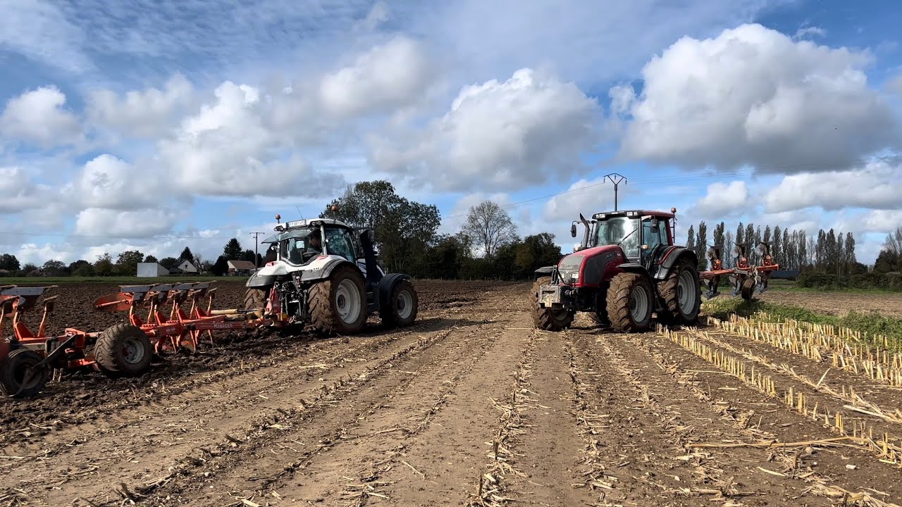 Labour et semis de ble 2023 à la ferme