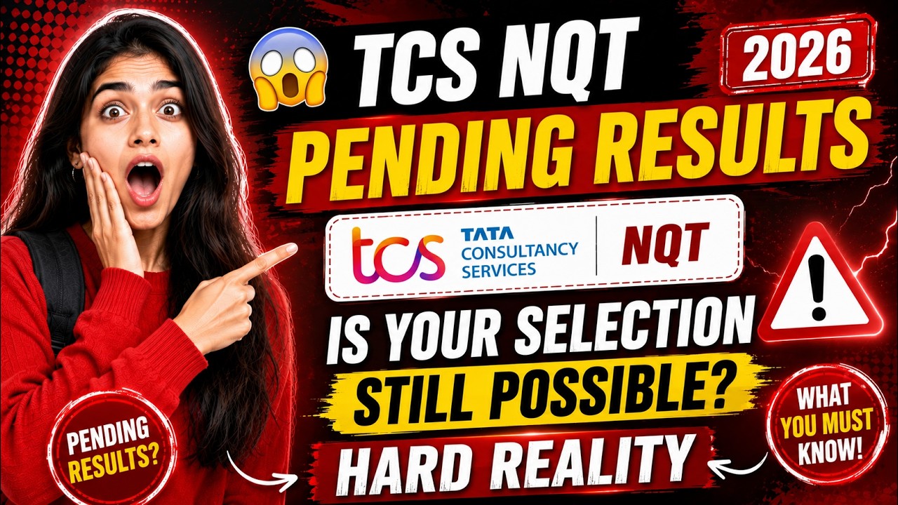 😱TCS NQT pending results 2026 | Is your selection Still Possible? Hard reality