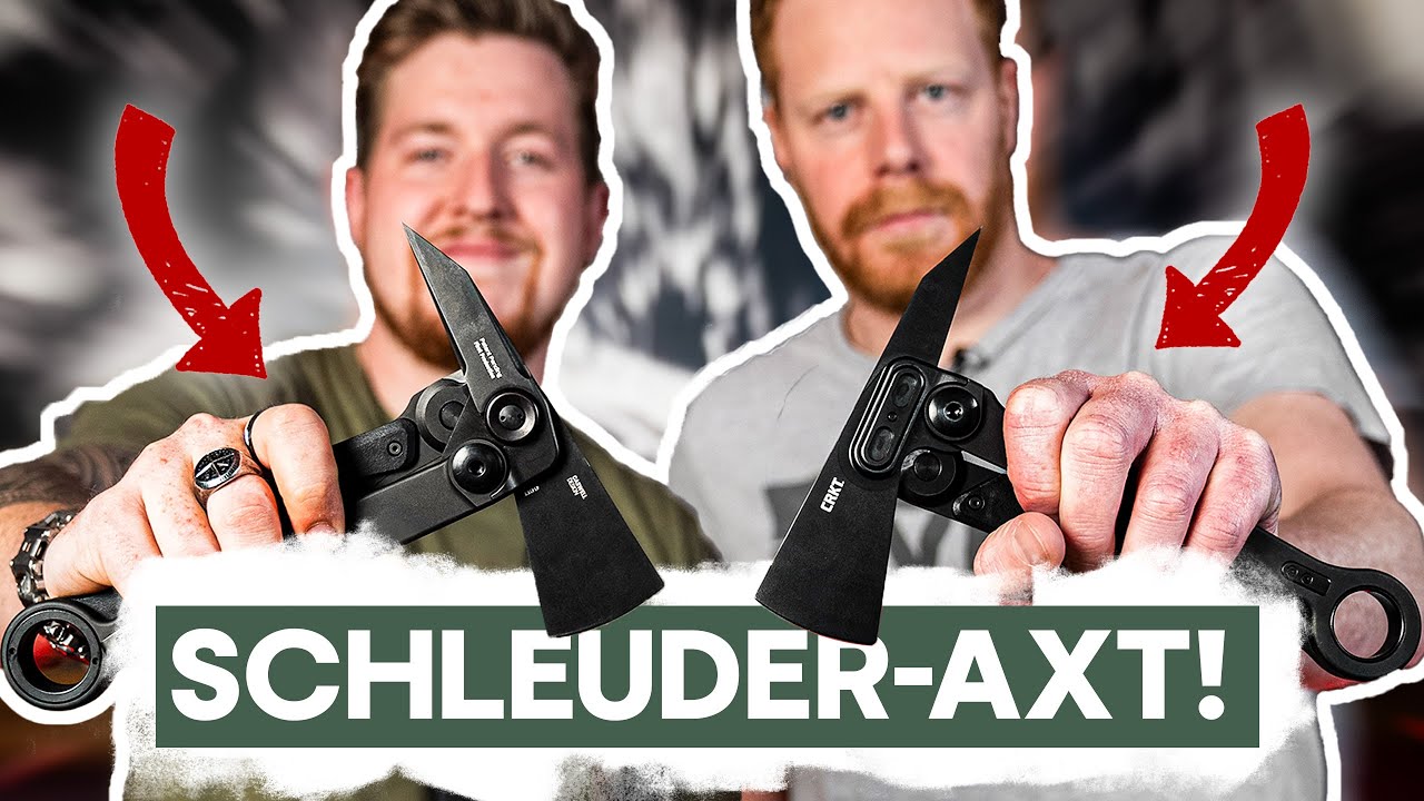 WARUM plötzlich JEDER DIESE AXT haben will! 🚀🪓 Die CRKT PROVOKE X FOLDING AXE 😱| Böker Solingen