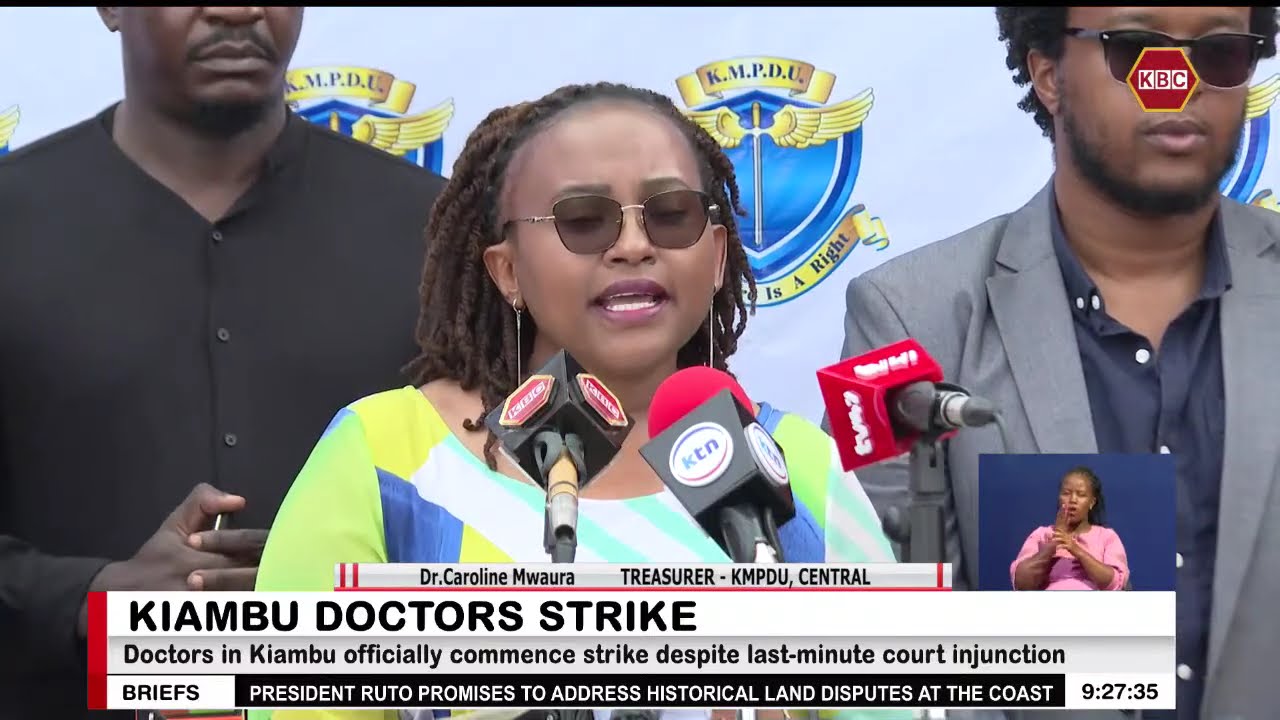Doctors in Kiambu commence strike despite last-minute court injunction
