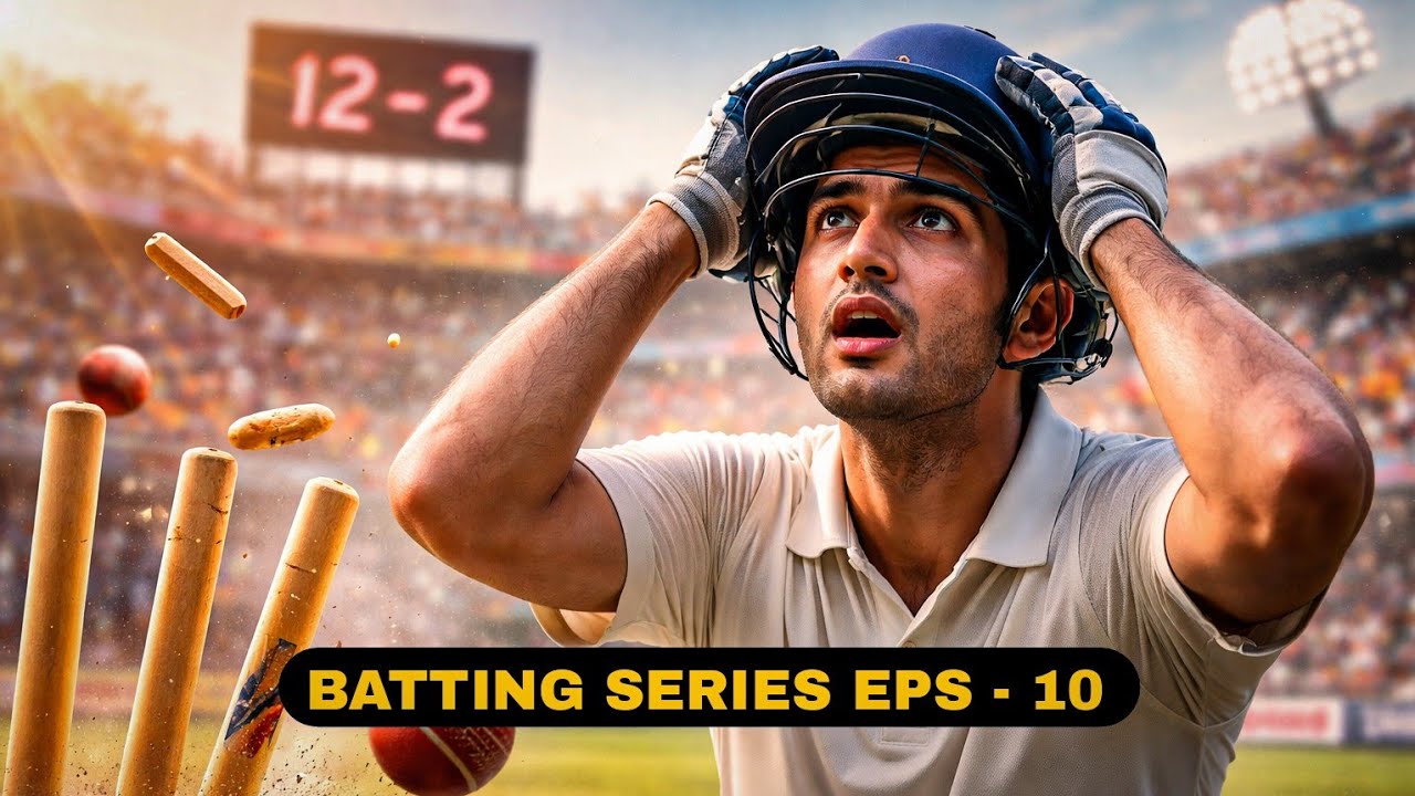 Why You Keep Losing Your Wicket While Batting in Cricket | Mental Pressure Explained | eps - 10