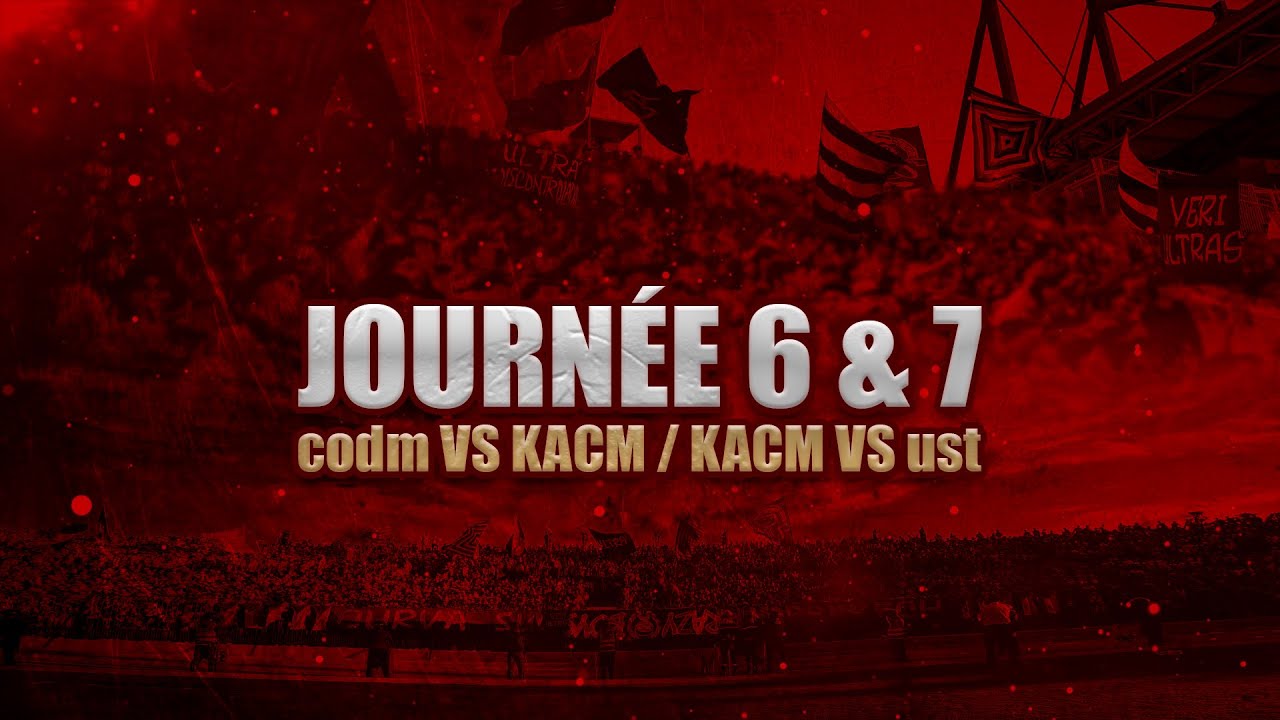 UCB2006 : KACM VS codm & ust Journée 6 & 7 Saison 25/26