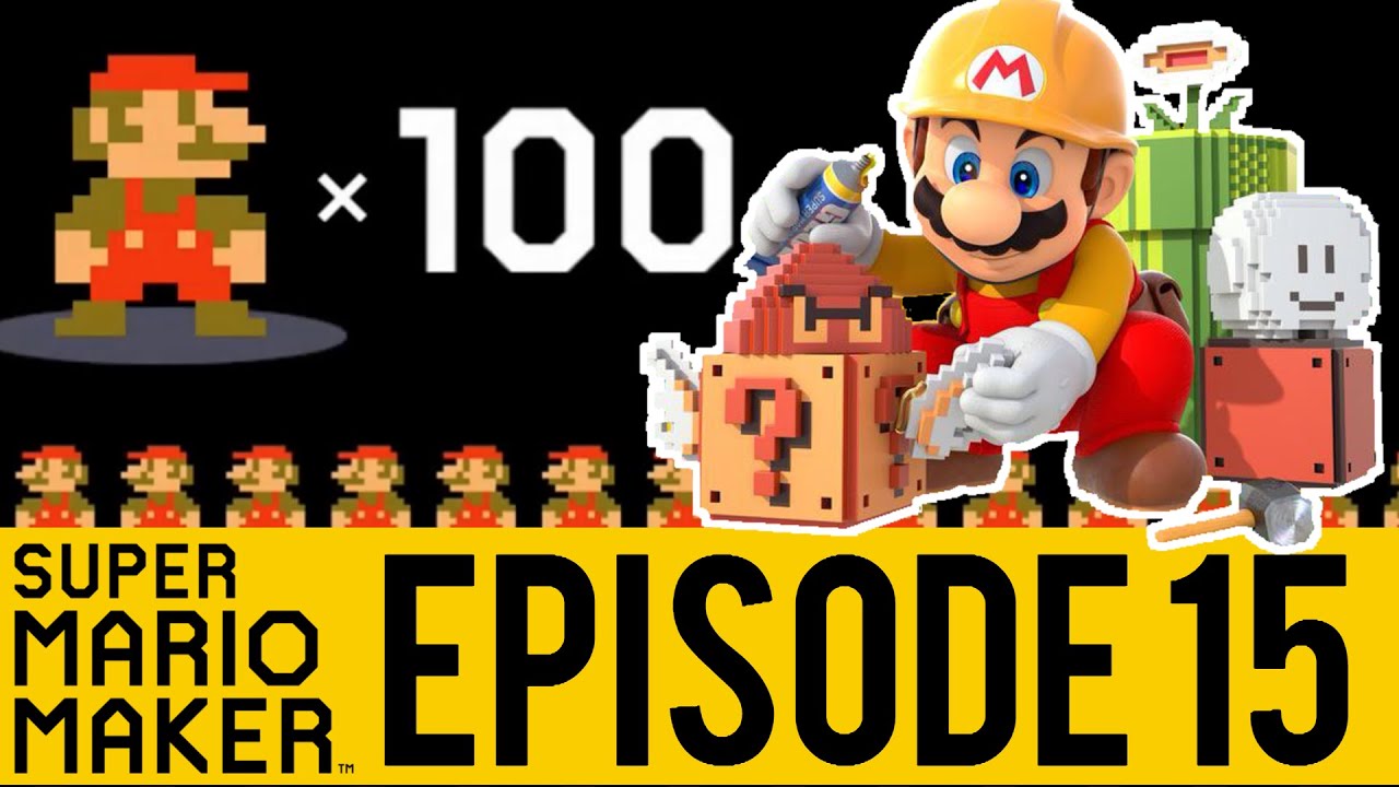 Let's Play EPISODE 15 Super Mario Maker Nintendo Wii U en français FR