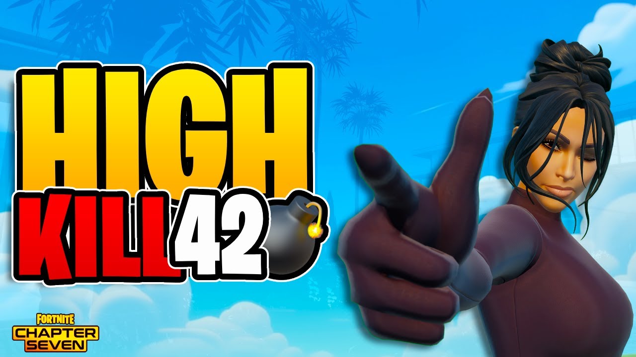 HOW TO WIN FORTNITE SQUADS ON CONTROLLER (42 ELIMINATIONS)