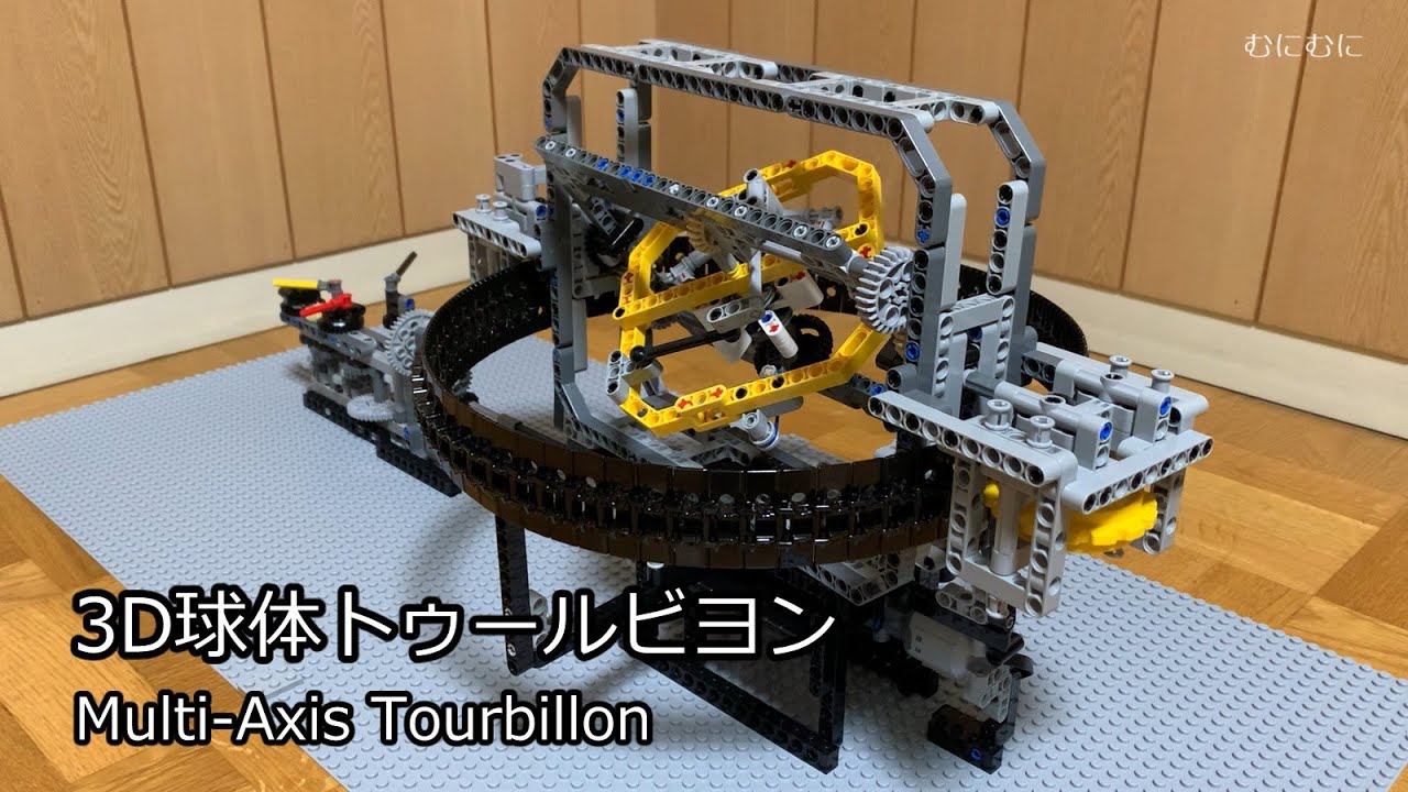 【機械式時計】重力による姿勢差を解消する方法と3D球体トゥールビヨン【むにむに】