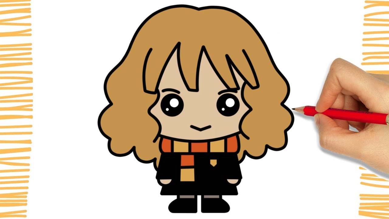 Como Desenhar a HERMIONE I Fácil