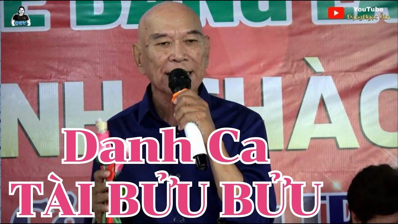Nghệ sĩ Tài Bửu Bửu với tiếng hát lừng danh thế kỷ trước