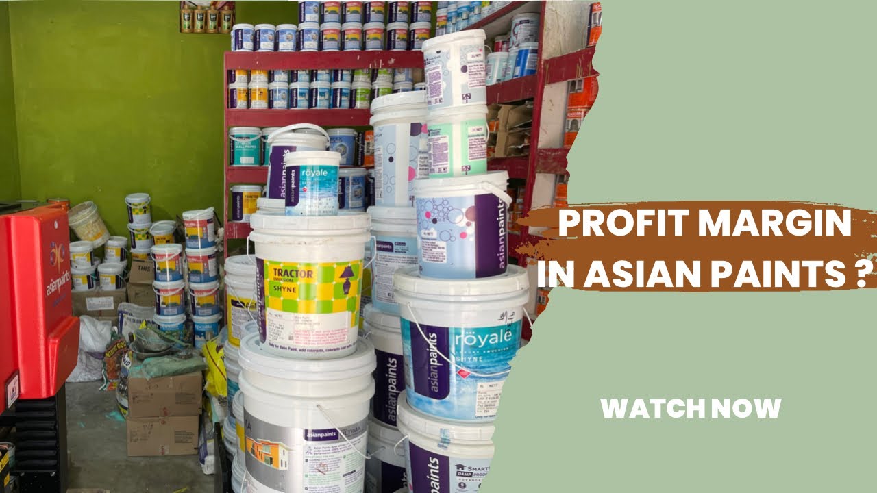 💹 Profit Margin in Asian paint business ❓ #business #asianpaints #hindi #hindivlog