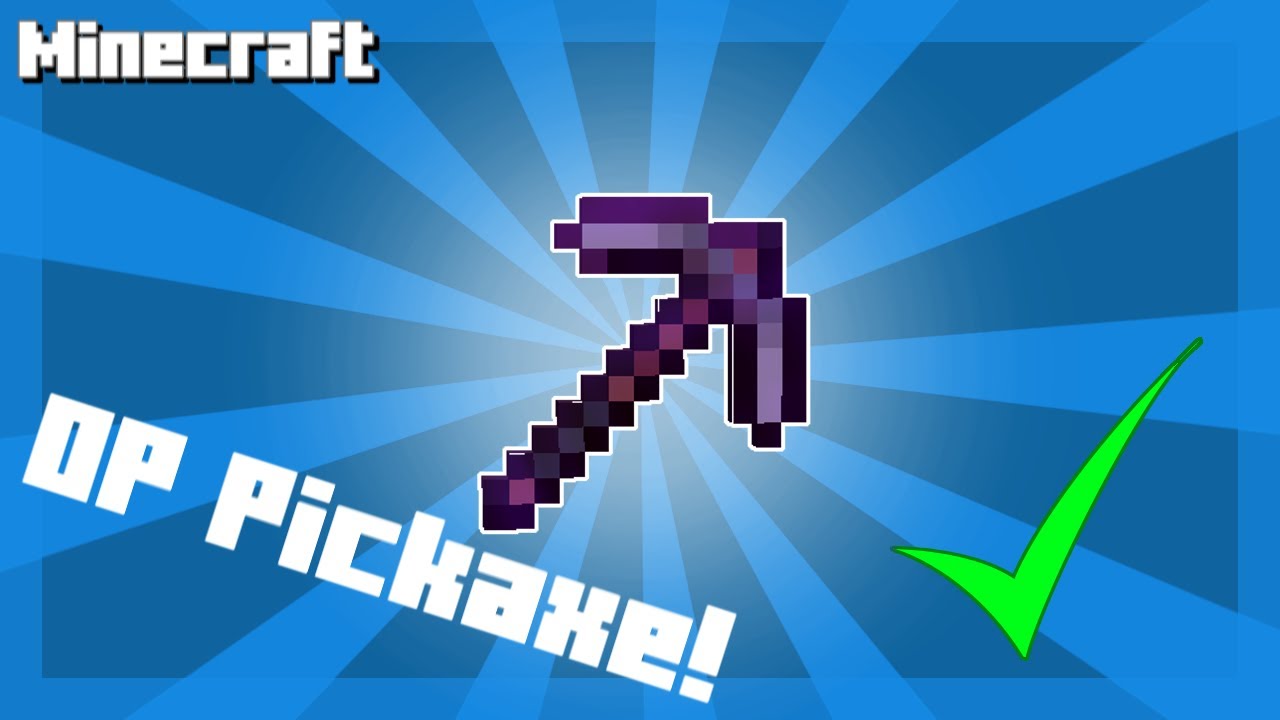 MINECRAFT | How to Make OP Pickaxe! Tutorial 1.21.4