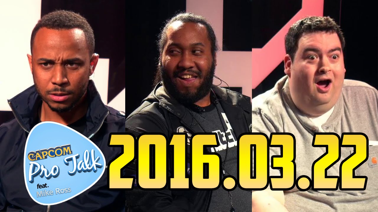 CPT SF5: Mike Ross ft. K-Brad, Floe 2016.03.22 [720p60] Capcom Pro Talk