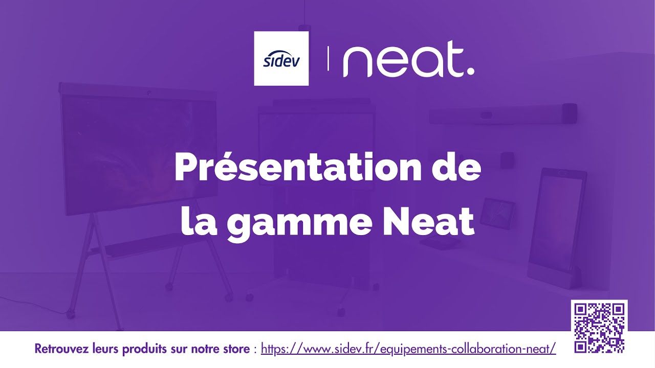 Les solutions de visioconférence Neat | Sidev