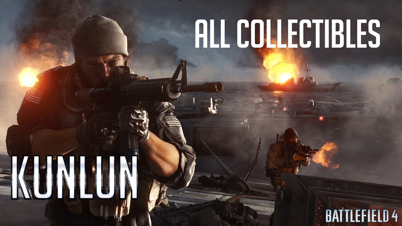 Battlefield 4 - Tous les &eacute;l&eacute;ments Kunlun - All Collectibles Kunlun Mountains (All Dogtags & Weapons)