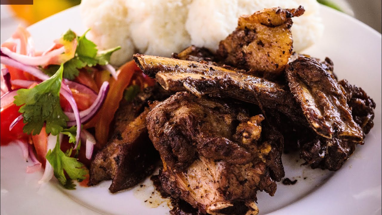Homemade Nyama Choma in a Sufuria(HD Video)