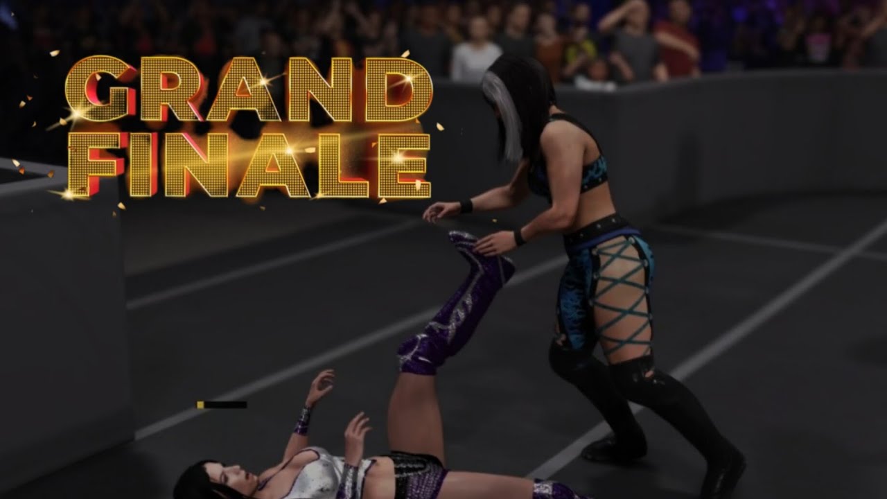 Grand Finale Night 1: Nicole Storm vs Blair Davenport ~ Women's World Championship #wwe2k25 #wwe 