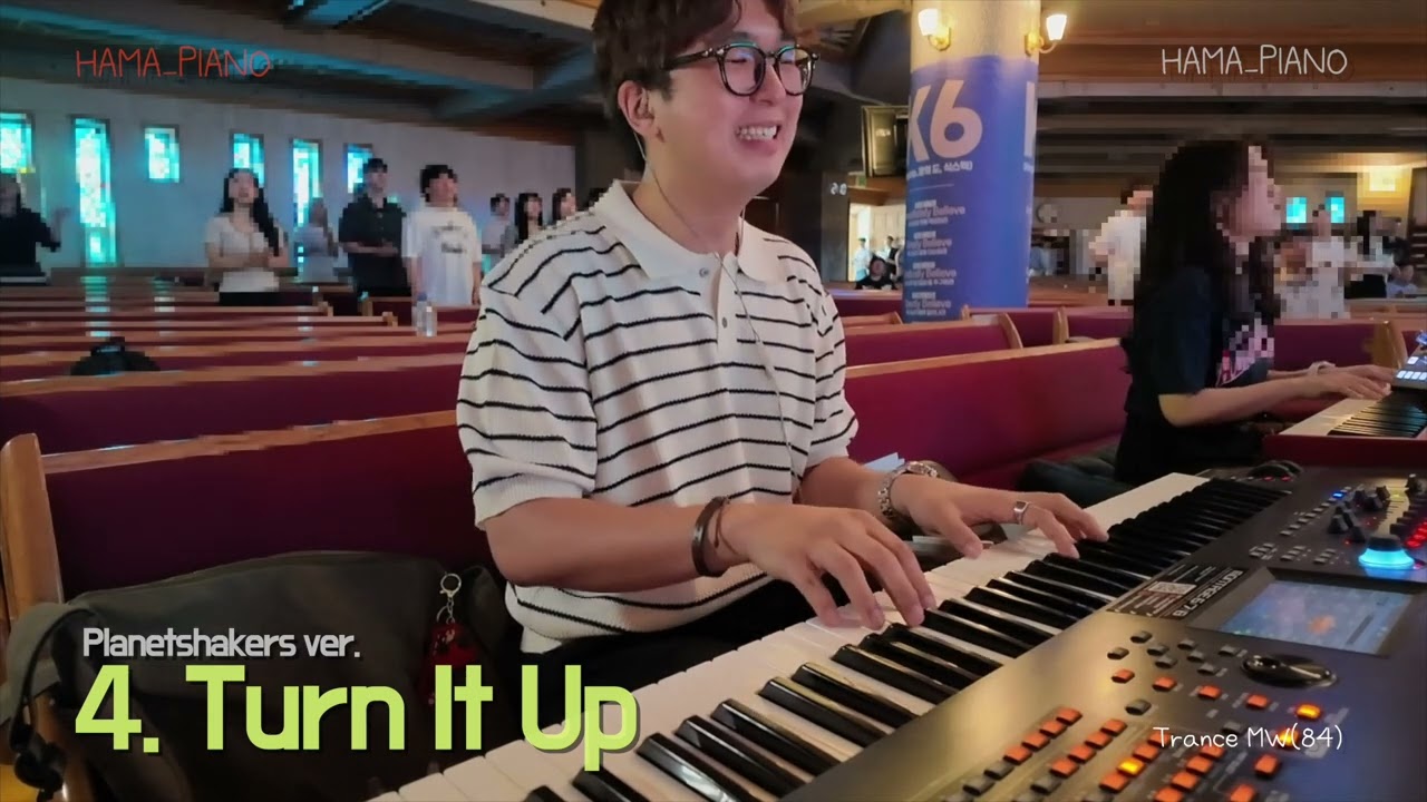 [세컨건반] Turn it up - Planetshakers (Pad 음색 공유)