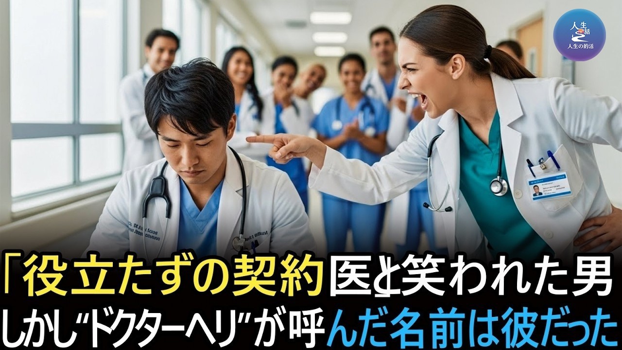「あんたに救急なんて無理よ」救命センターで見下された契約医――だが、ドクターヘリが呼んだ“その名前”に全員が凍りついた