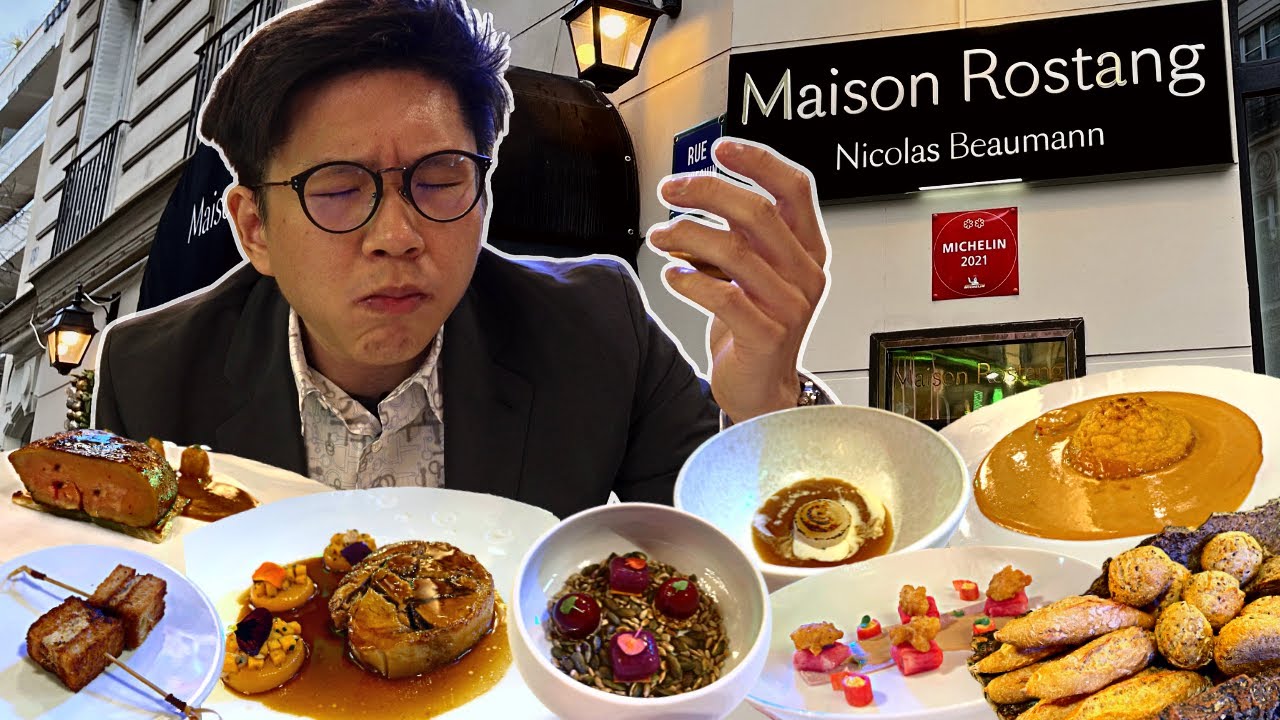 41 YEARS  2 MICHELIN STAR Classic French Cuisine! MAISON ROSTANG **