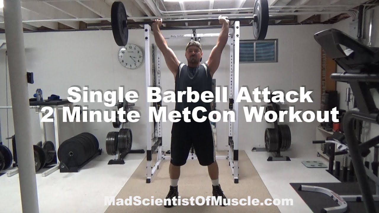 Single Barbell Attack - A Killer Barbell Complex For Metabolic Conditioning and Fat Loss