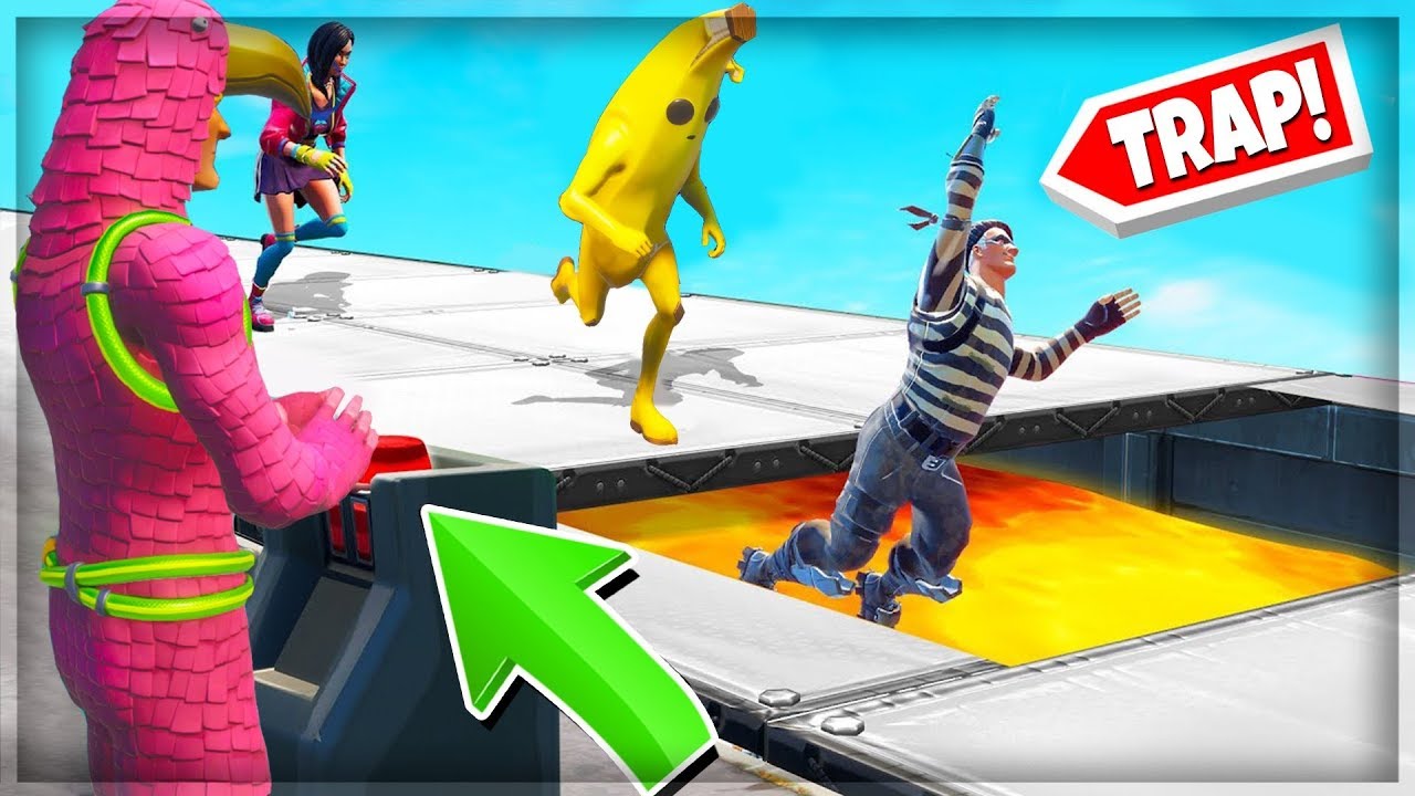 🤣 TROLLUJĘ Przyjaciół Używając SEKRETNYCH PUŁAPEK w Fortnite ( Bieg Śmierci )
