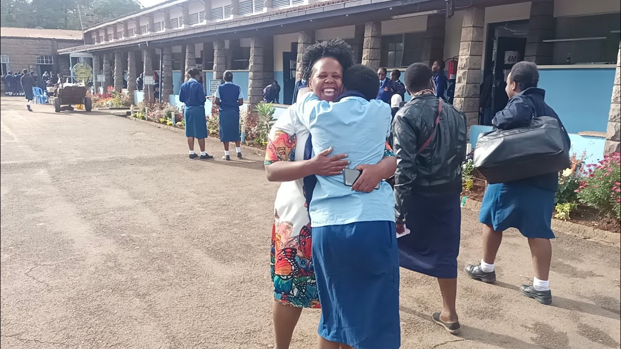 SO EMOTIONAL AS TWINE HUGS MOM VIRGINIA DAVIS RITO AND YOUNG BLOOD AS WE WERE PICKING HER FROM SKUL