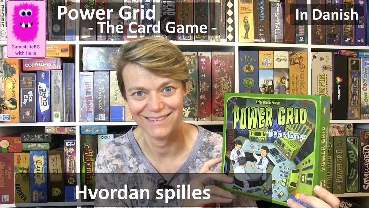 Power Grid The Card Game, hvordan spilles (In Danish, kortspil)