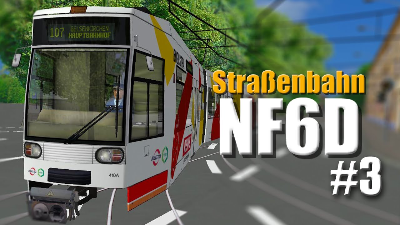 OMSI 2 Straßenbahn NF6D #3 - Bei Regen mit Sound!