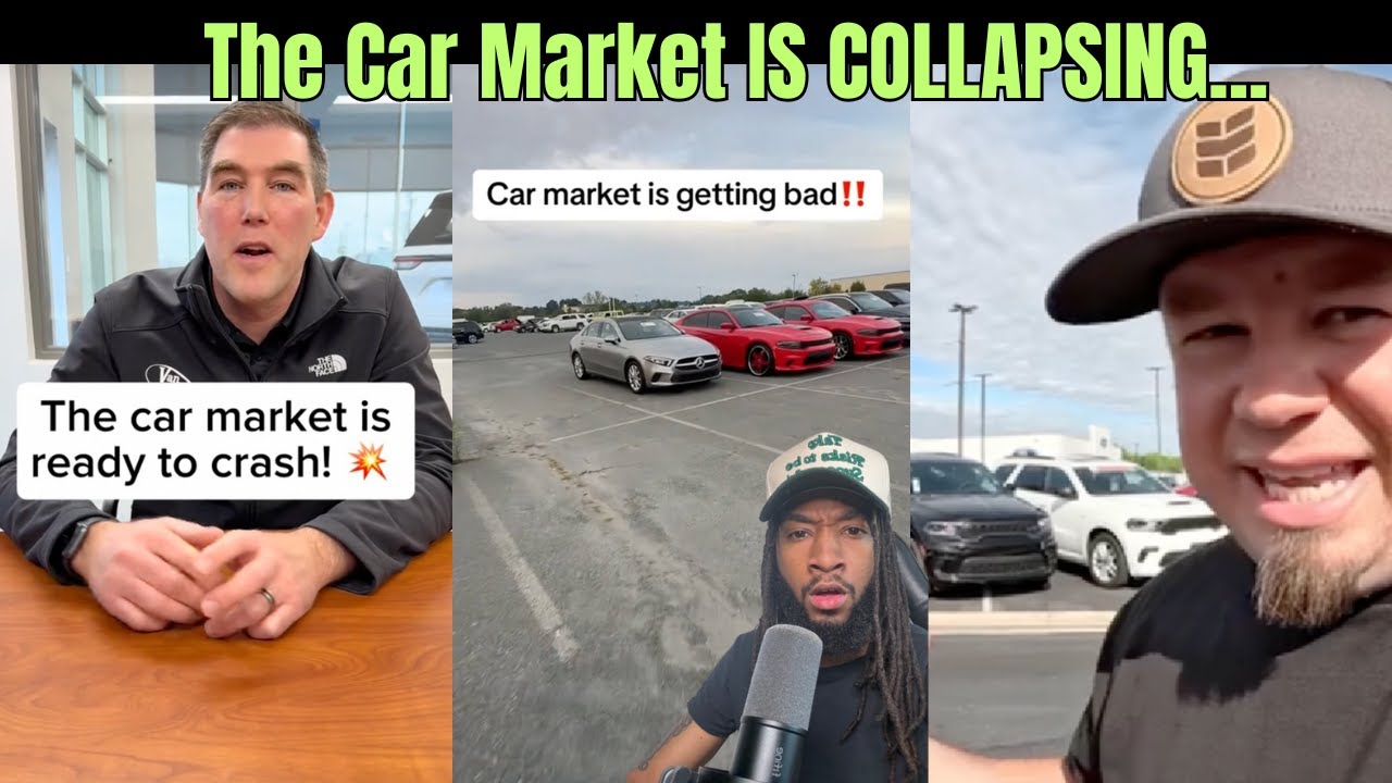 The Car Market IS COLLAPSING... NEW CAR PRICES ARE WAY TOO HIGH! PEOPLE CAN'T AFFORD THEM!