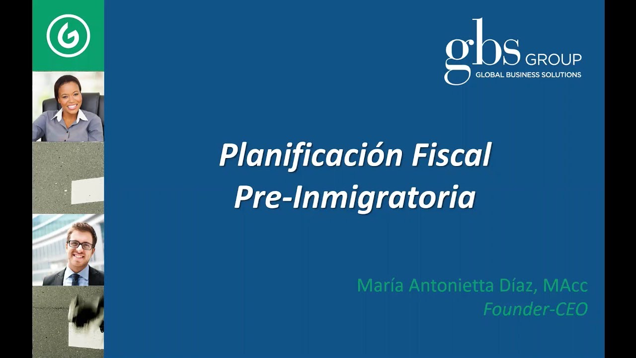 Planificación Fiscal Pre-Inmigratoria