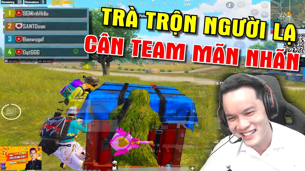 PUBG Mobile - Trà Trộn Cộng Đồng Giả Vờ Mới Biết Chơi Game Bắn Gà Và Cái Kết Team Hơi Bị Bất Ngờ =))