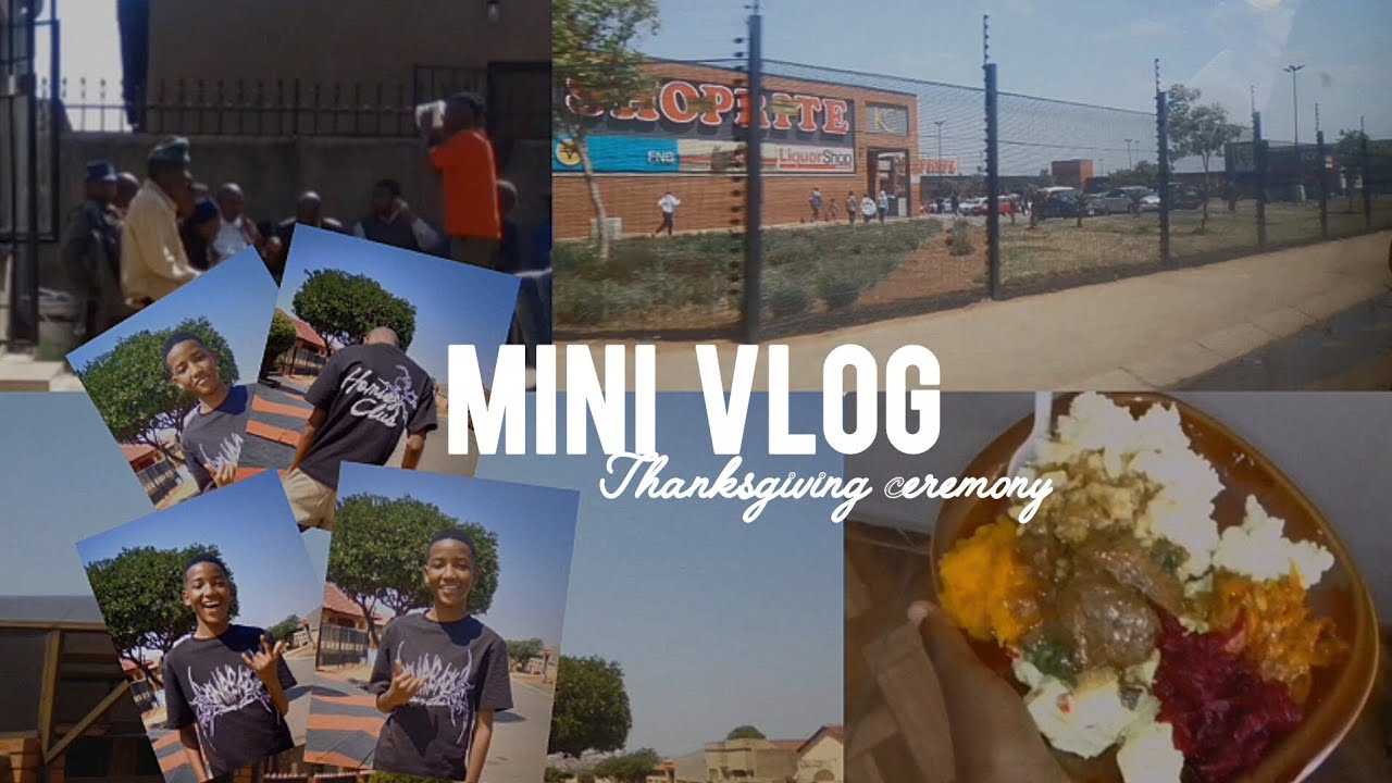 MINI VLOG| Thanksgiving ceremony| neo phillip 