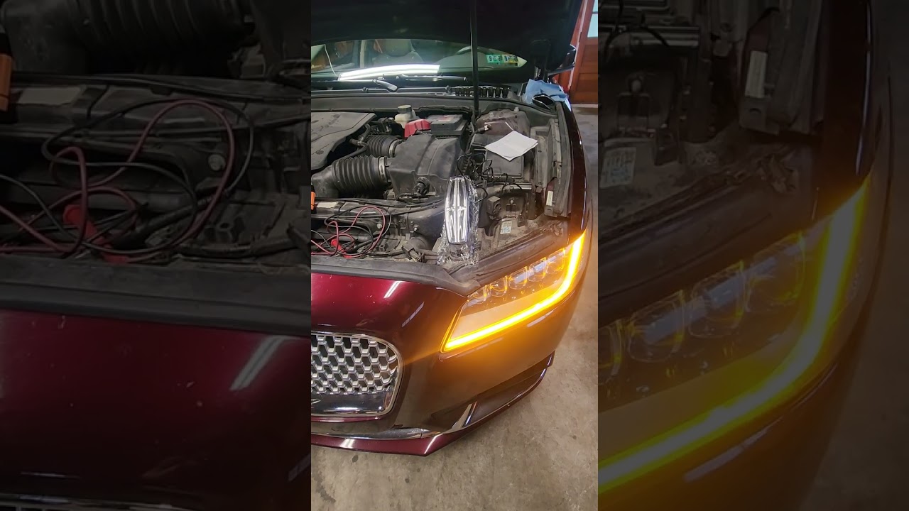 2017-2020 Lincoln Continental LED emblem wiring quick install