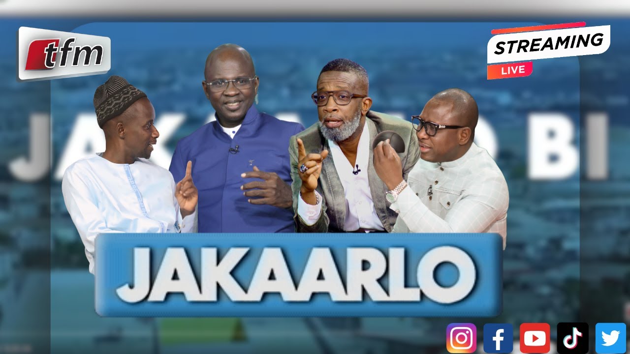 🚨🚨TFM LIVE  : JAKAARLO BI avec Pape Abdoulaye DER et sa team - 23 Mai 2025
