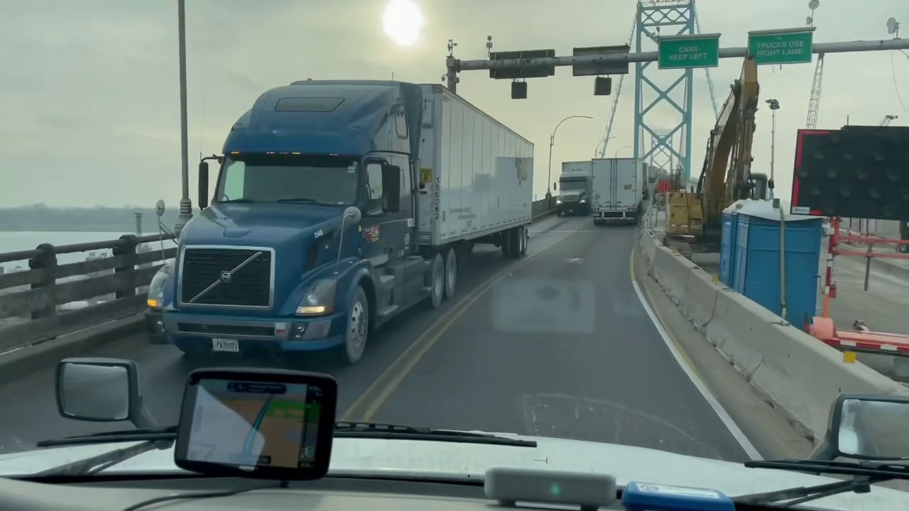 Canada 🍁 USA 🇺🇸 passage de frontière
