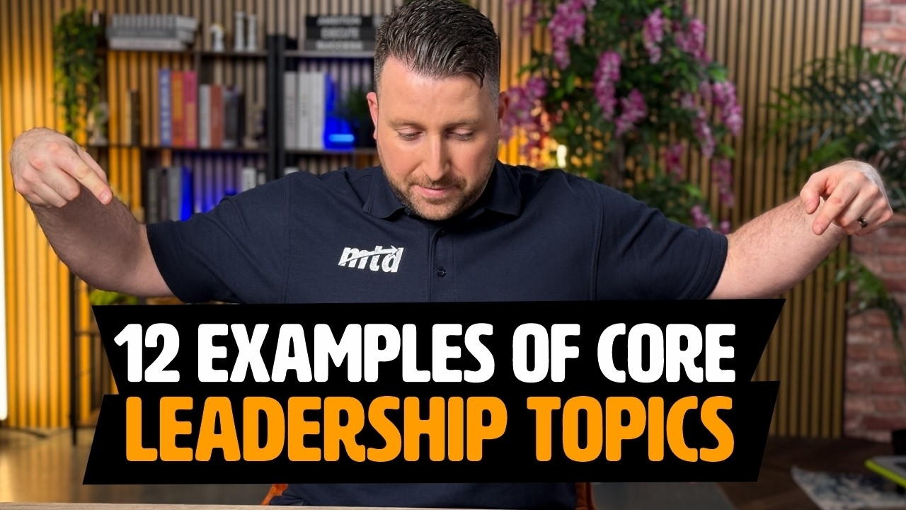 12 примеров основных тем для обучения лидерству