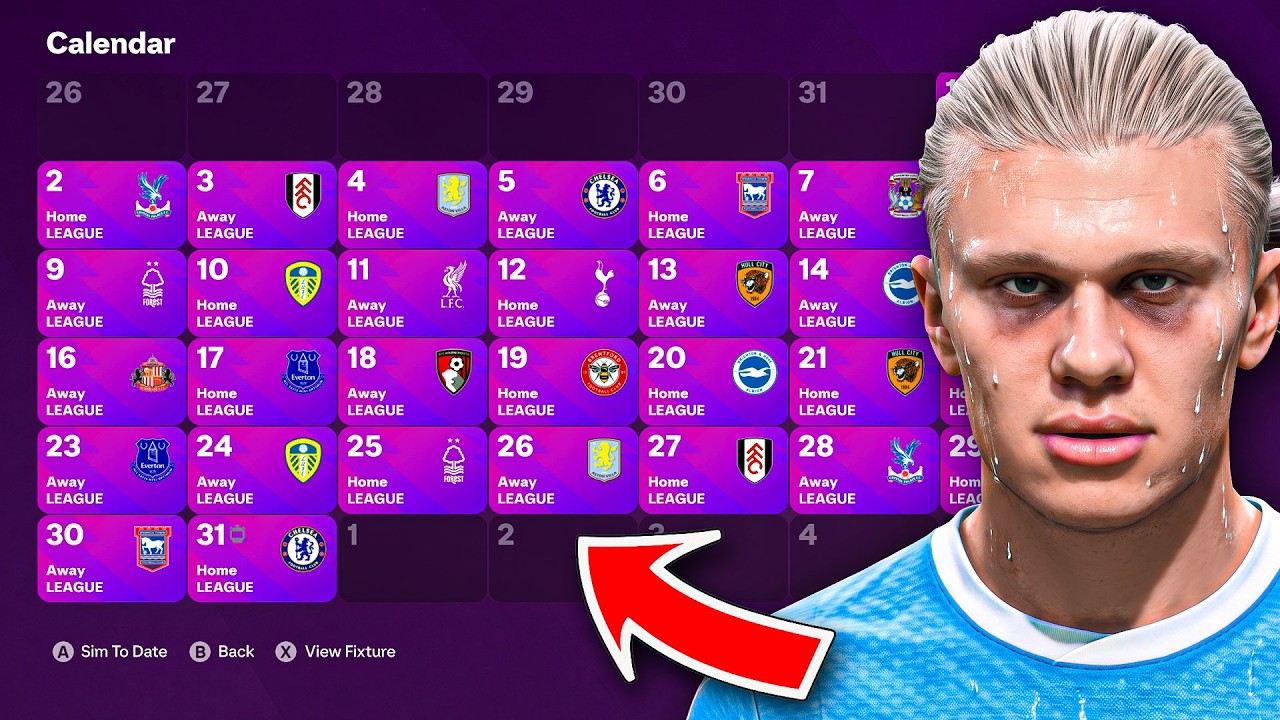 Career Mode with NO REST DAYS
