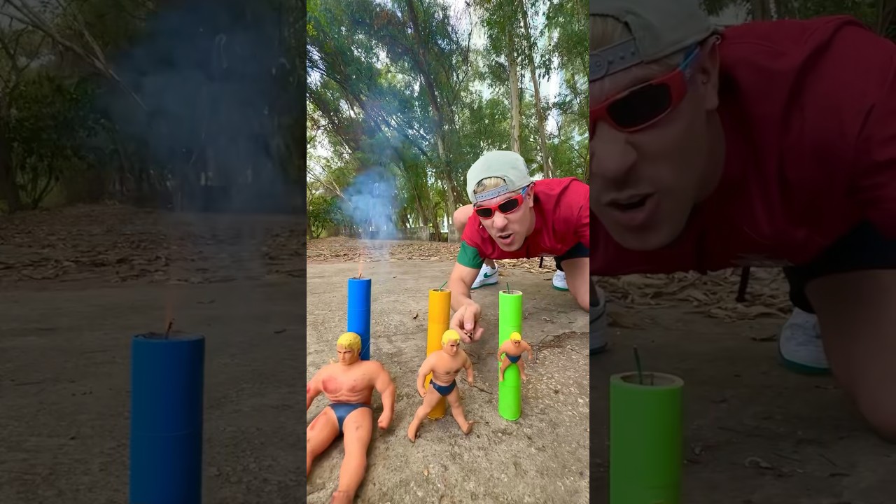 Неуничтожимые куклы против фальшфейеров 🧨🧍🏼&zwj;♂️☠️