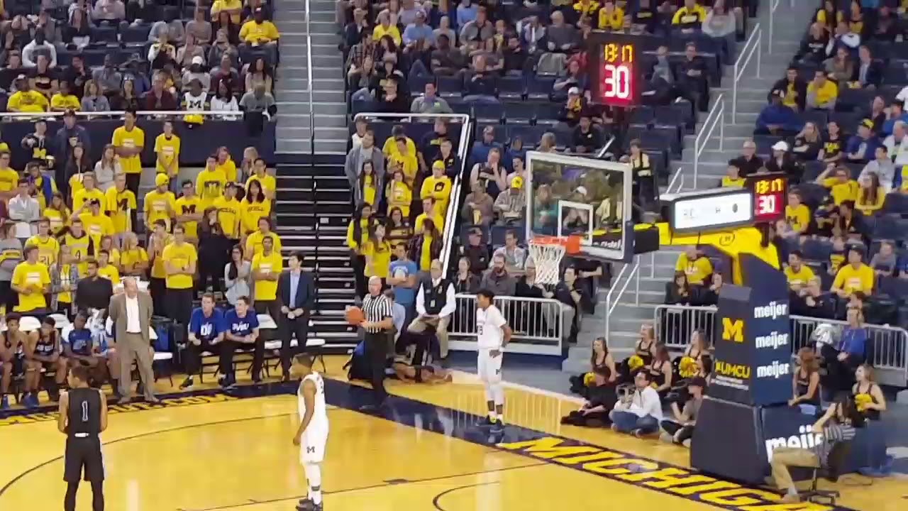 Michigan vs. Grand Valley State men's basketball!