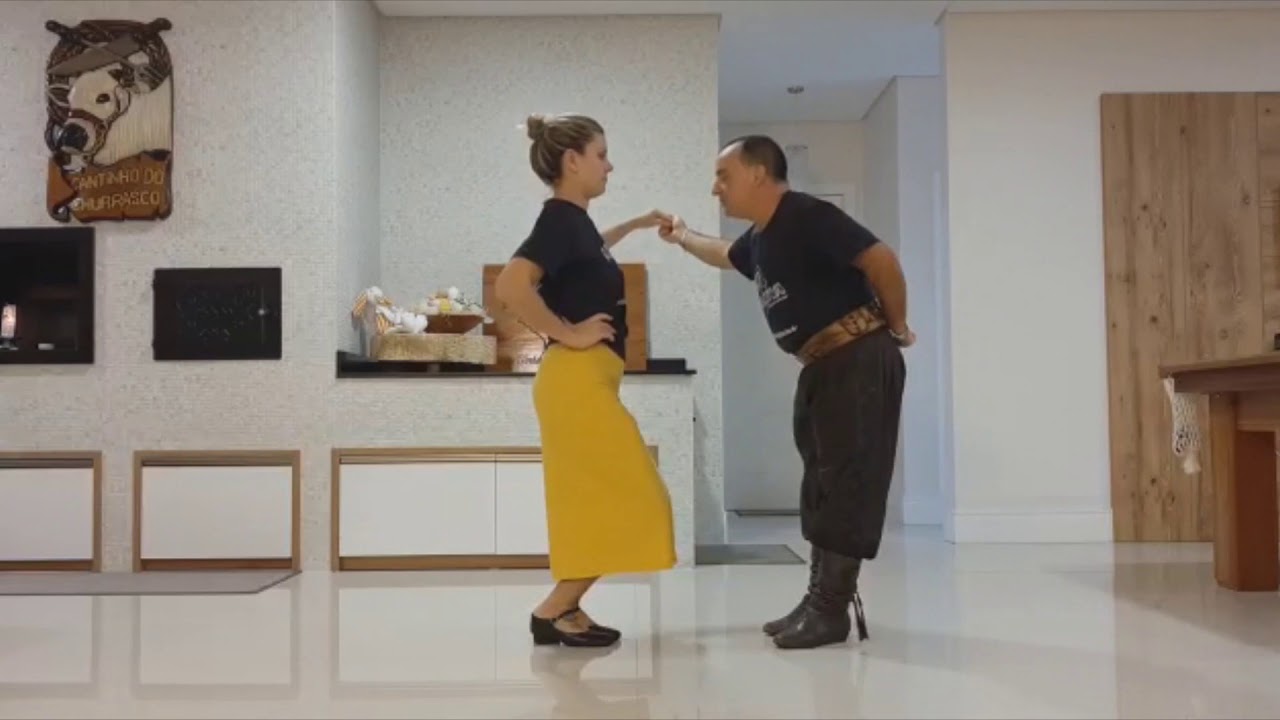 Aprenda Dançar Marcha por Jackson Mattia e Tarciane Seemann - Arte Nativa Danças.Como Aprender video