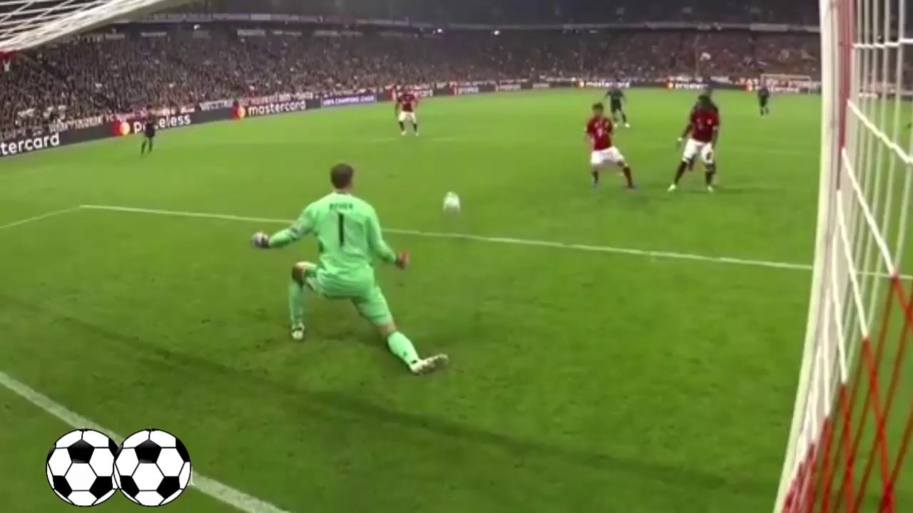 Atajada de never a CR7 bayer VS madrid