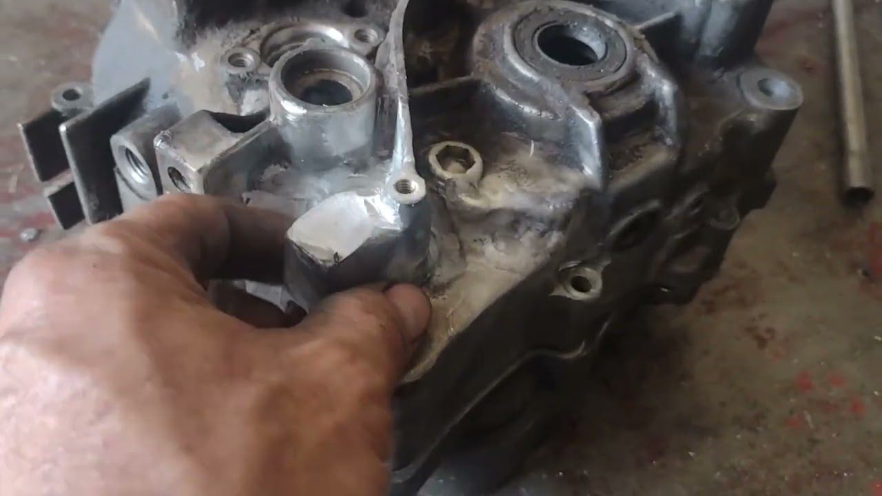 Recuperando mais uma carcaça de motor da 150 